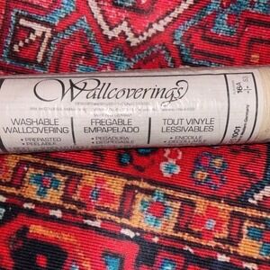 Vintage Wallcoverings PS1001 Botanical Vinyl Wallpaper West Germany Double Roll